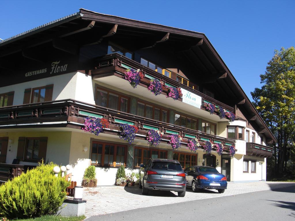 Hotel-Pension Flora Saalbach-Hinterglemm Ngoại thất bức ảnh